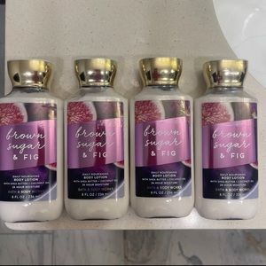 Bath and Body Works Brown Sugar & Fig set of 4
New & sealed